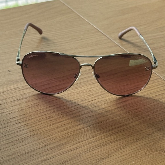 Chanel Pilot Sunglasses - Picture 1 of 10